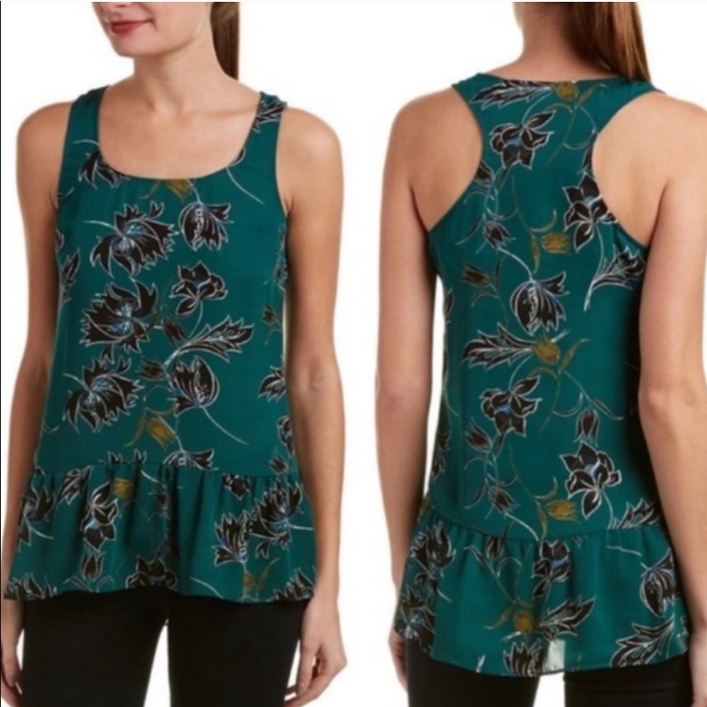Cabi XL tunic peplum blouse